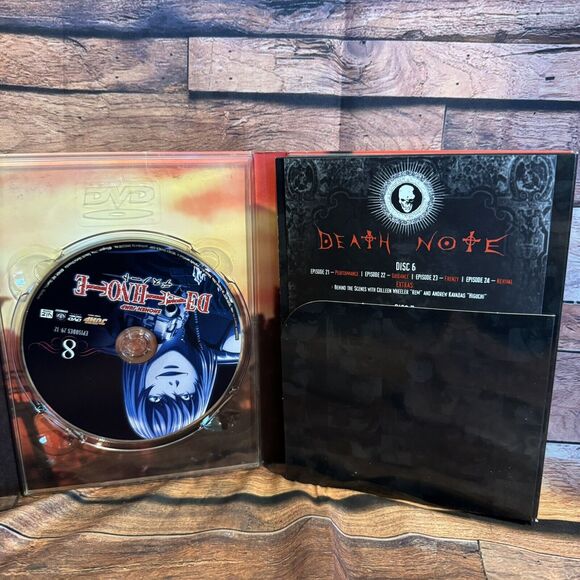 Death Note Volume 1 & 2 DVD Box Set Bundle Anime Series Shonen Jump Missing Disc - Picture 11 of 12